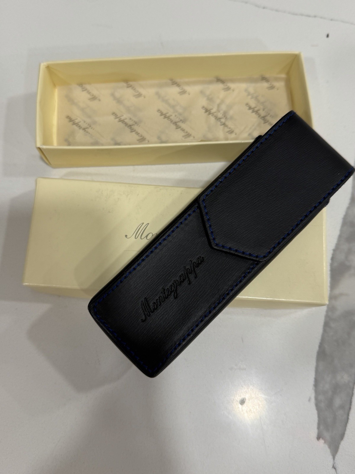 Montegrappa Case For Pens Leather