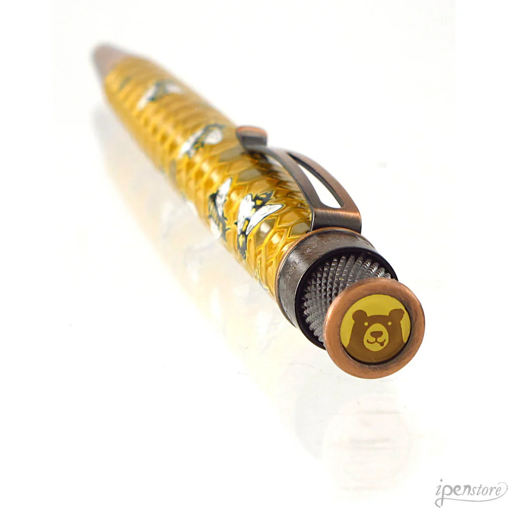 Retro 51 Tornado Rescue Series Ballpoint Pen, «Buzz» Honey Bee