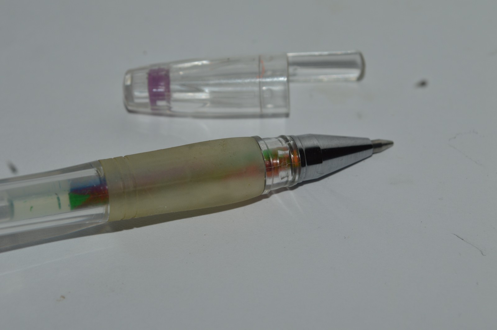 MICROSOFT Two Promotional Ballpoint Pens TechNet Both Plastic Circa 1990’s
