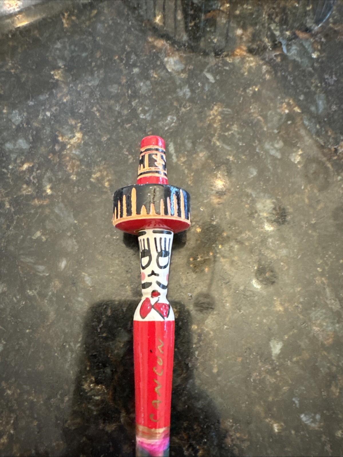 Vintage Mexico Souvenir Pen 7 Inches No Ink