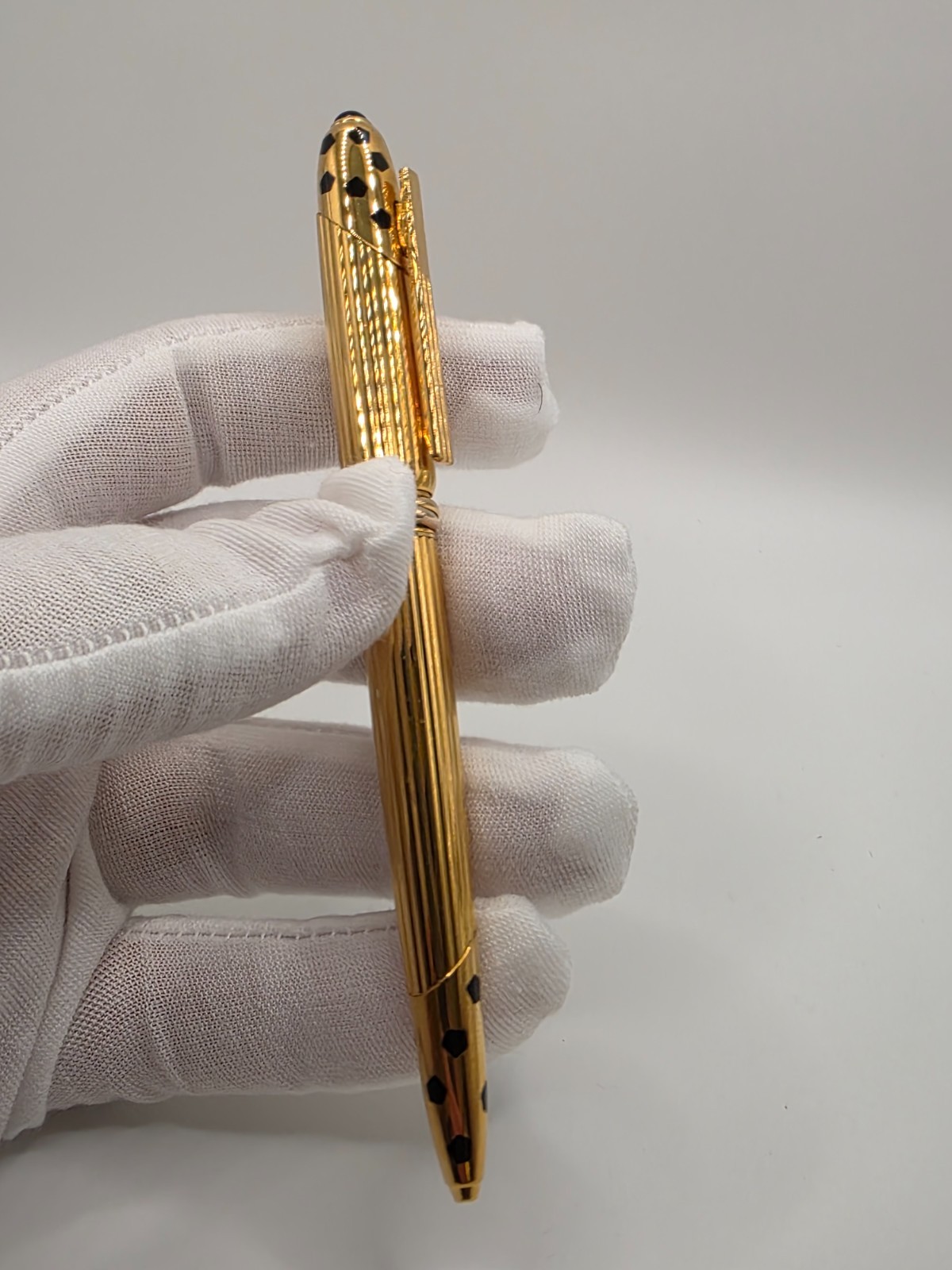Cartier Panthere Trinity Rings Gold Ballpoint Pen – Used Good – France 1990