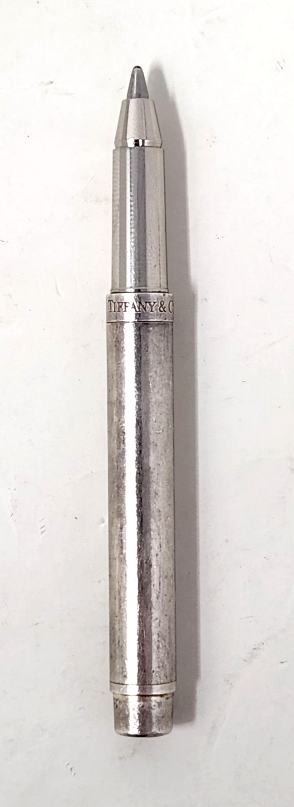Tiffany & Co. 1837 Ballpoint Pen Sterling Silver 925 Made in Germany – 4 1/2″