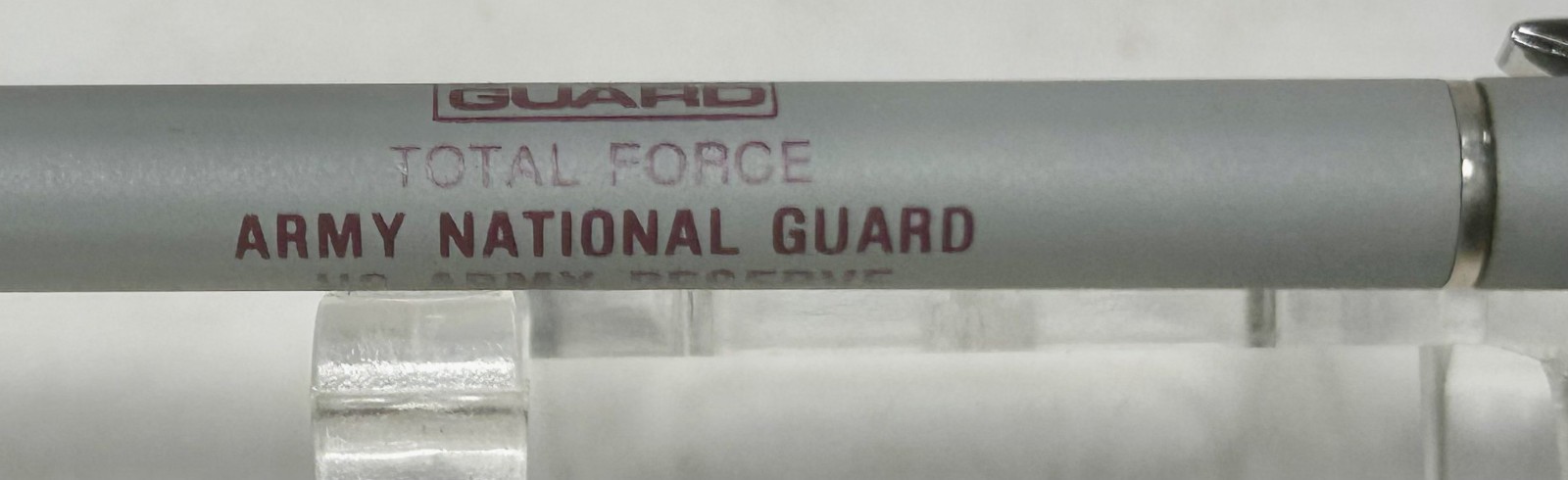 1986 Ritepoint CHROMATIC Deluxe Salesman Sample CR-7006 ARMY NATIONAL GUARD Pen