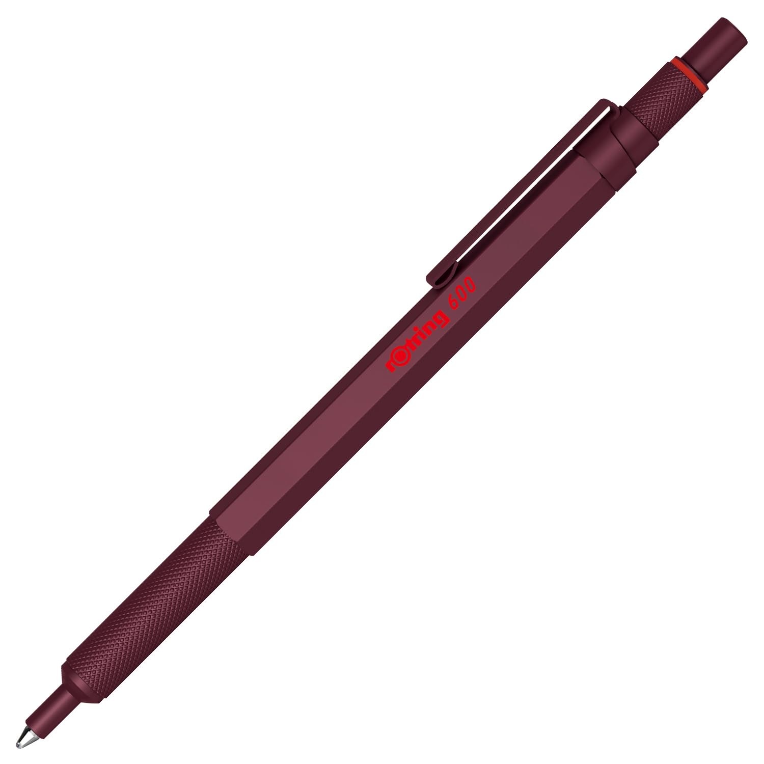 Rotring 600 Ballpoint Pen, Chocolate Truffle Design, Medium Nib, Oil-based Ink,