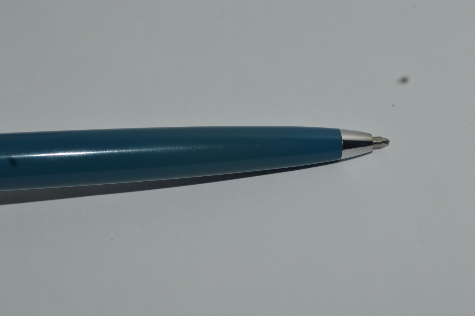 PAPER MATE Profile #2 Reg Grip Ballpoint Pen Blue Barrel Made In USA 1990s