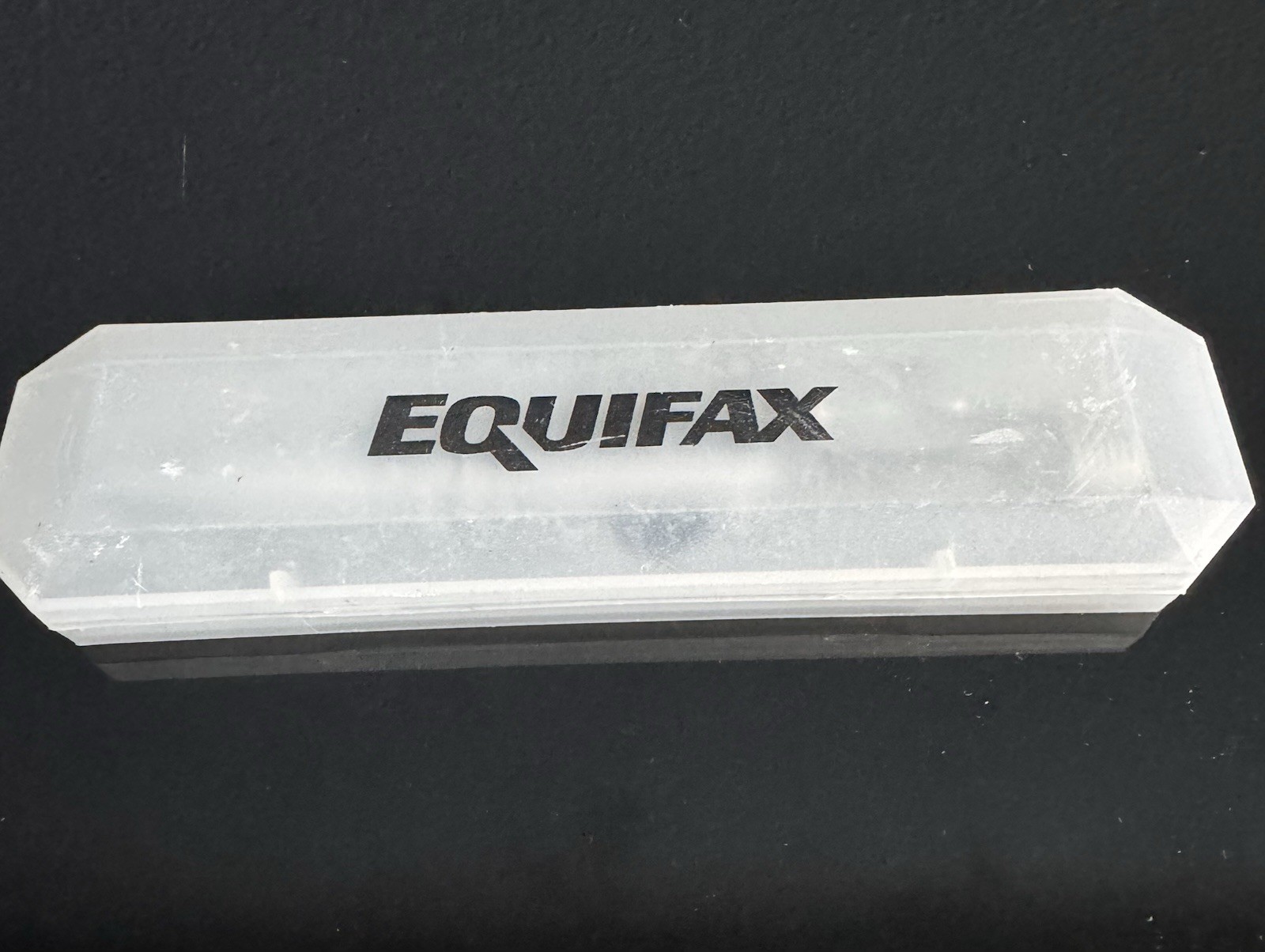 NEW EQUIFAX Branded Multicolor Lighted Pen Set + Batteries & Tool In Clear Case