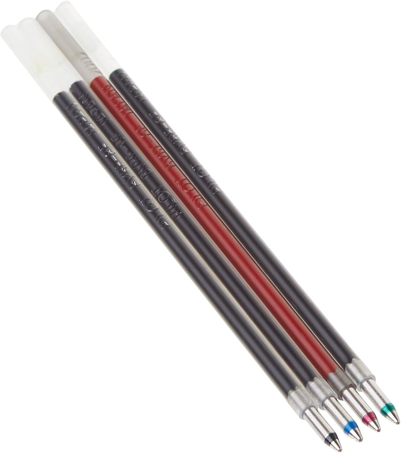 Versatile 4-Pack Dr. Grip Ink Refills – Fine Point, Black, Red, Blue, Green