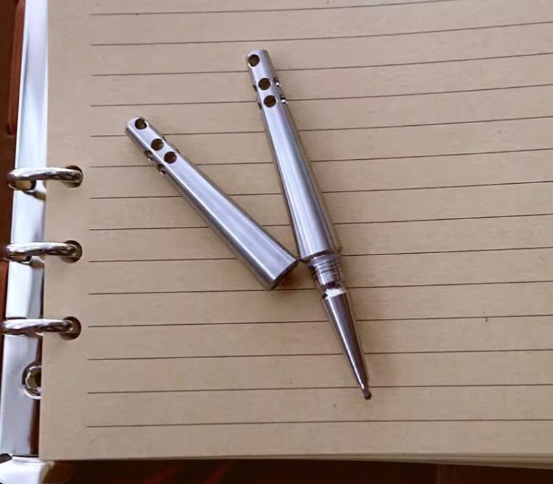 Titanium Alloy Ballpoint Pen Business Tactical Pen Office Stationery Outdoor EDC