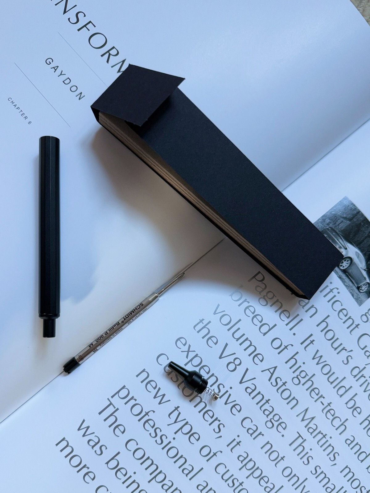 Audemars Piguet Royal Oak Titanium Ballpoint Pen – New in Box-Black, AD Gift