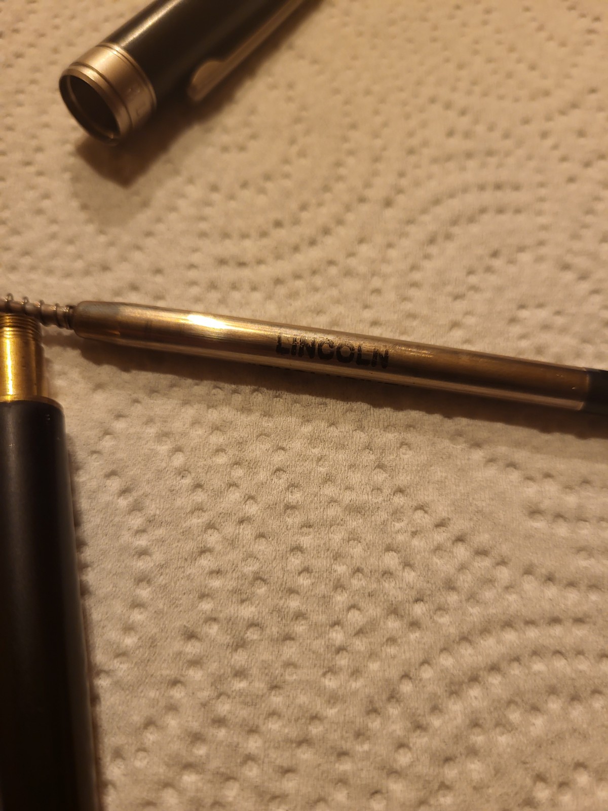 Vintage Collectible Lincoln Continental Ink Pen Lincoln Exclusive Germany Works