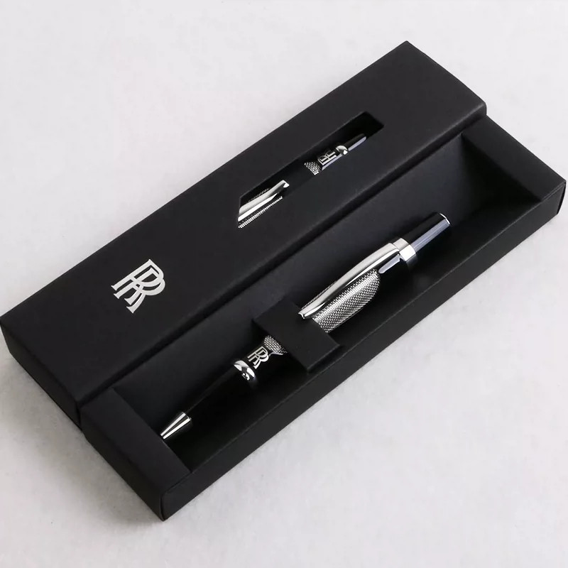 Rolls-Royce Black & Silver Luxury Ballpoint Pen Collector’s Edition VIP Gift