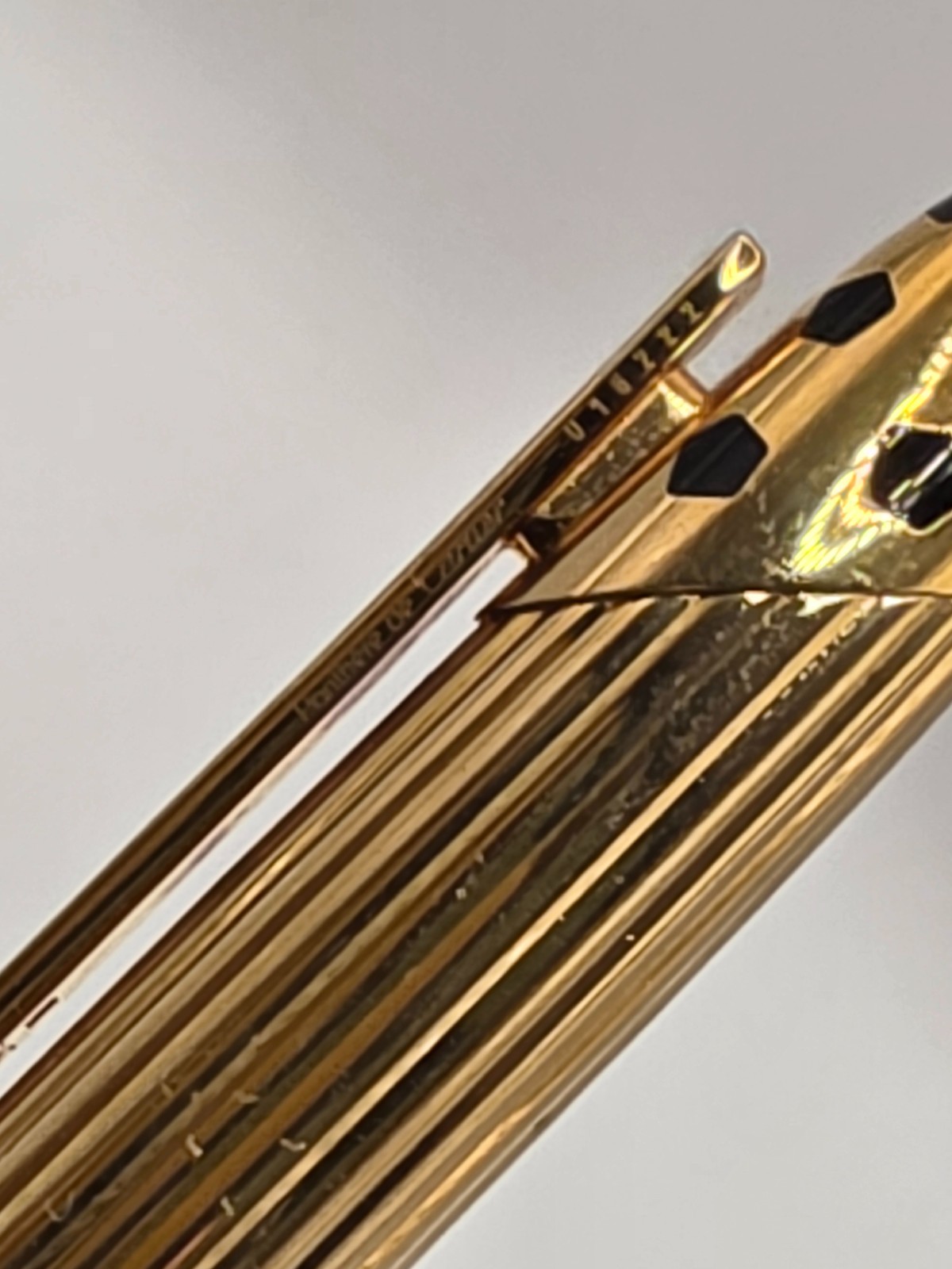 Cartier Panthere Trinity Rings Gold Ballpoint Pen – Used Good – France 1990