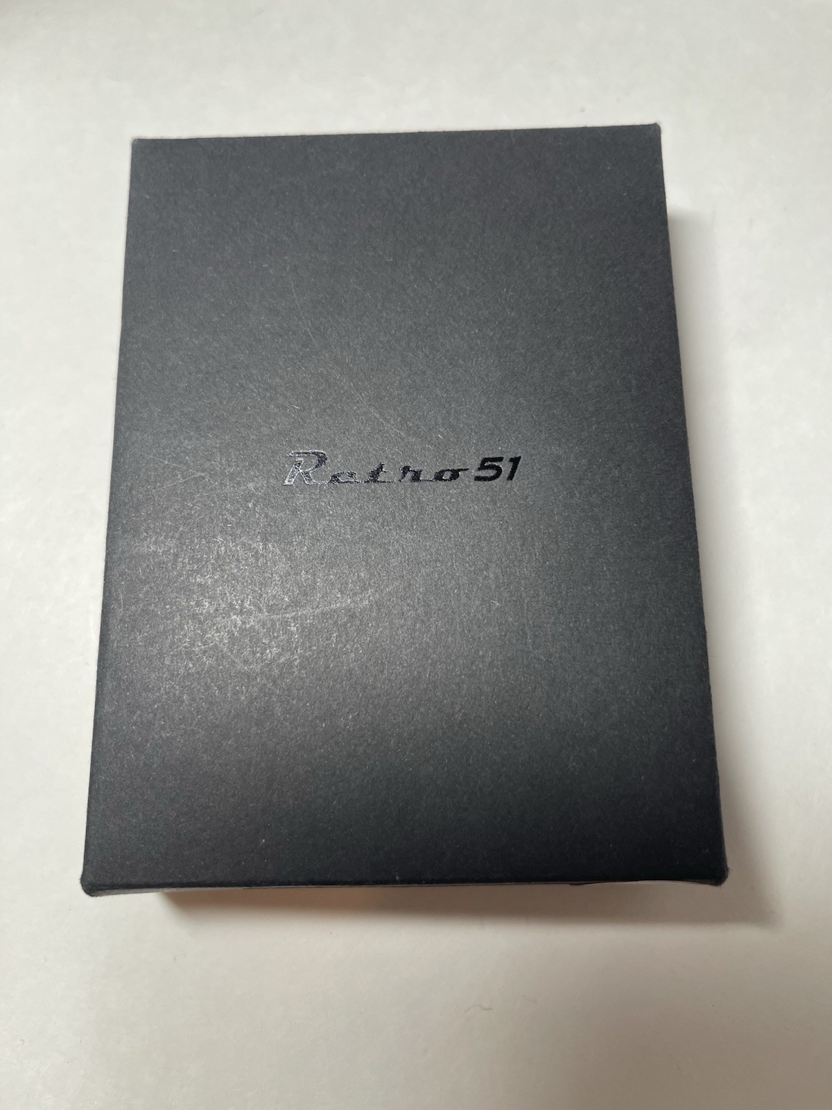 Retro 51 Pularys Modern Traveler Set Black Leather w/ Stealth Ballpoint Pen -NEW