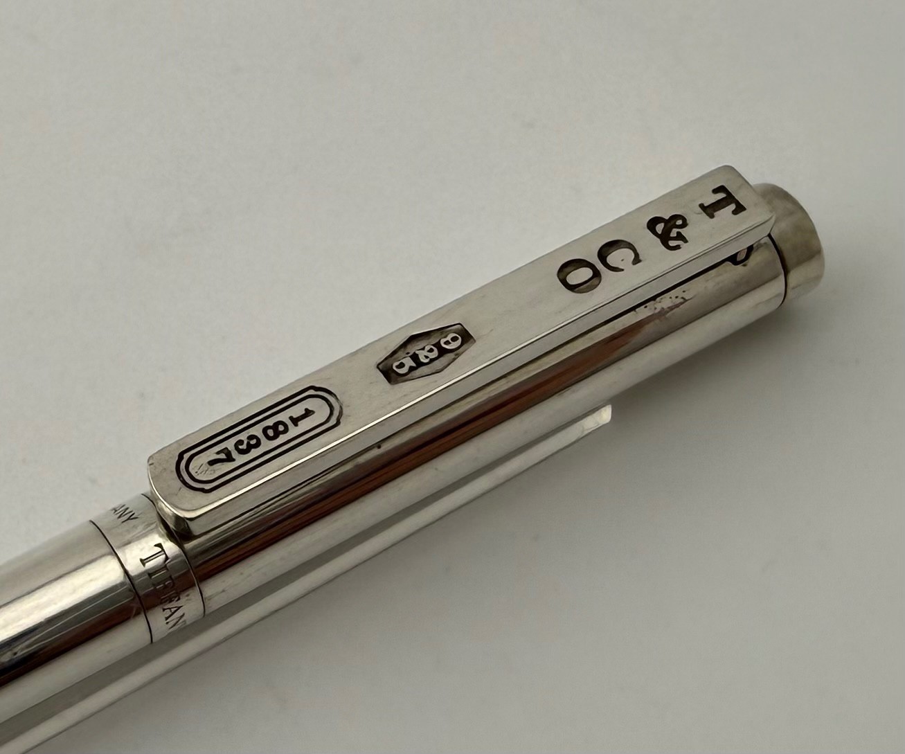 Tiffany & Co 1837 Purse Sterling Silver Mini Ballpoint Pen