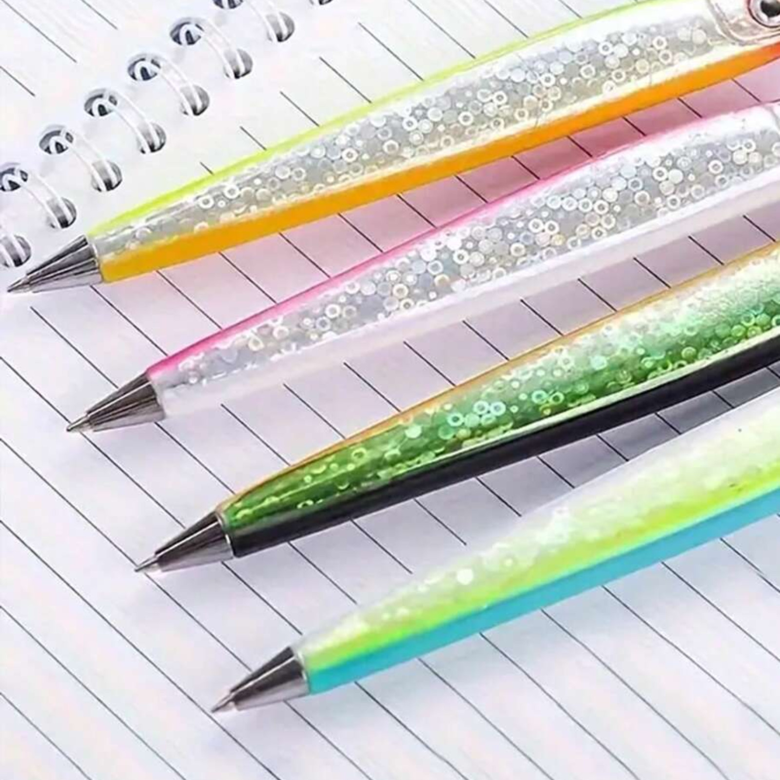 Fish Shaped Ballpoint Pens with Click Off Cap Fishing Decoration Black Ink Pens
