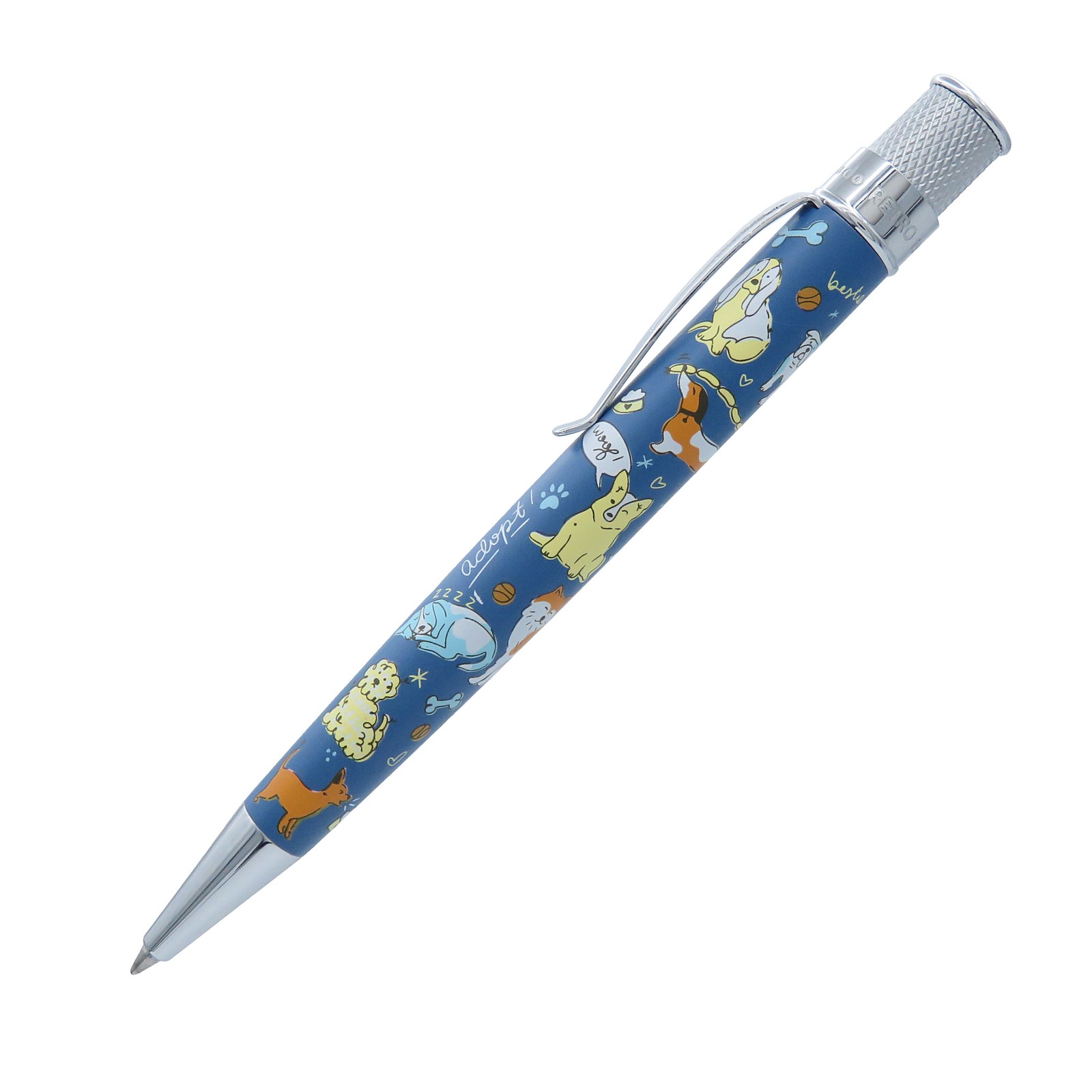 Retro 51 Tornado Rescue Ballpoint Pen in Dog Series 6 – NEW in Box