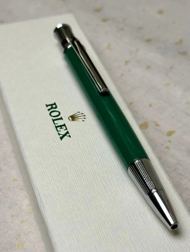 Rolex Emerald Green Oyster Ballpoint Pen – Click Action VIP Gift New In Box