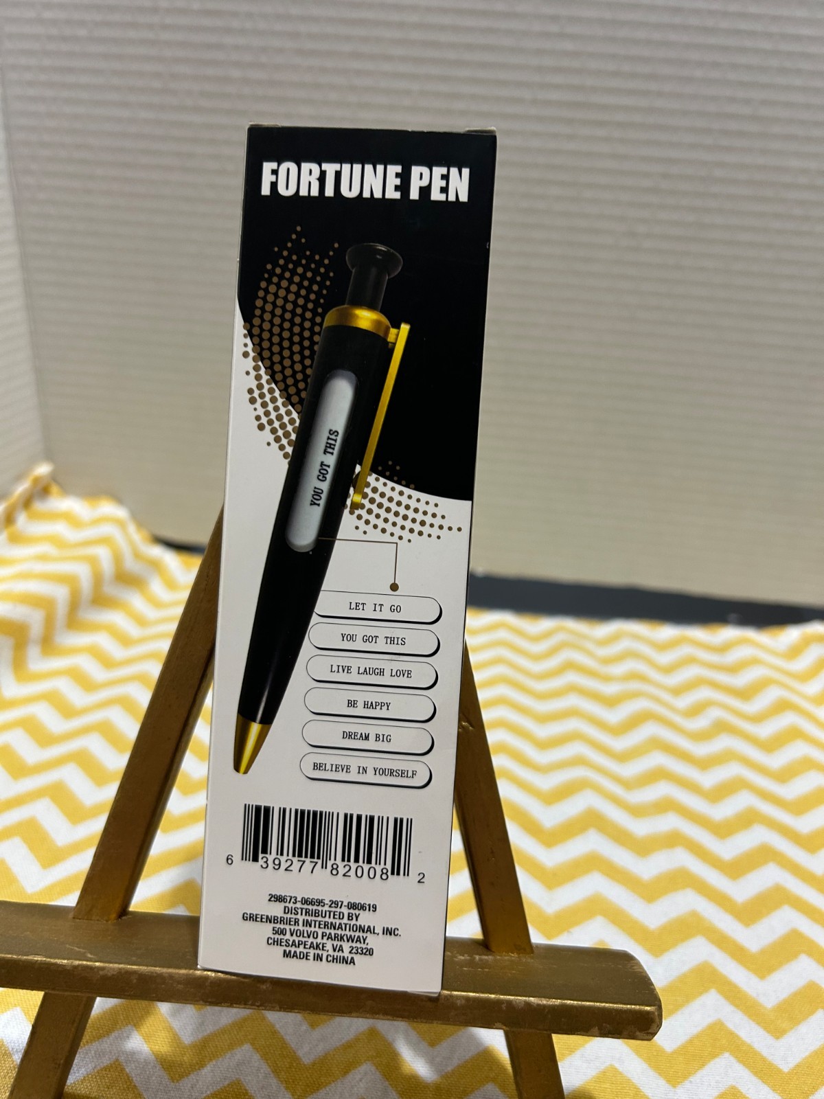 Fortune Pen with Random Positive Happy Quotes Pen Has Been Tested