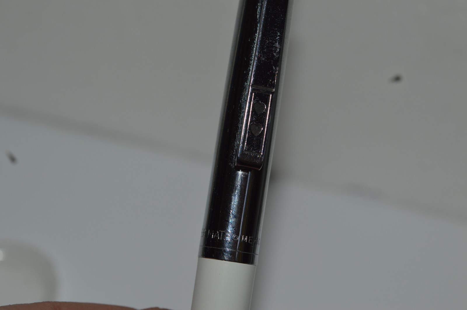 PAPER MATE Profile #2 Regular Grip Ballpoint Pen White Barrel Mexico Made 1990’s