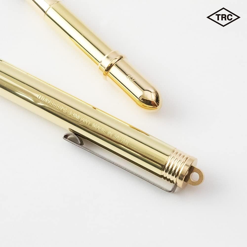 TRC 36727006 Traveler’s Company Solid Brass Ballpoint Pe made in JAPAN