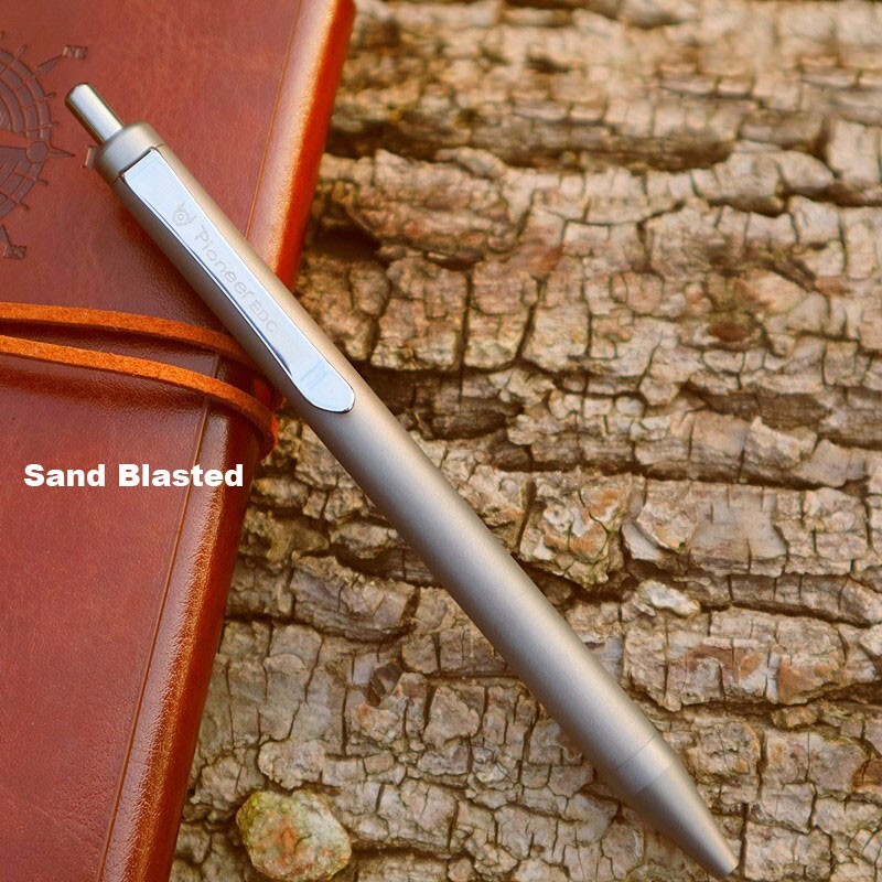 EDC Titanium Alloy Practical Ballpoint Pen Pocket Business Signature Pen Outdoor
