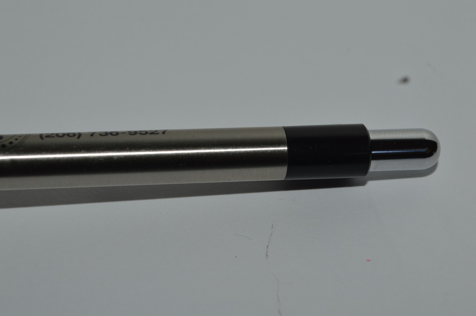 Paper Mate DYNAGRIP Ball Pen St Steel ELLIOT SALES Promo Made In Japan MOC 90’s