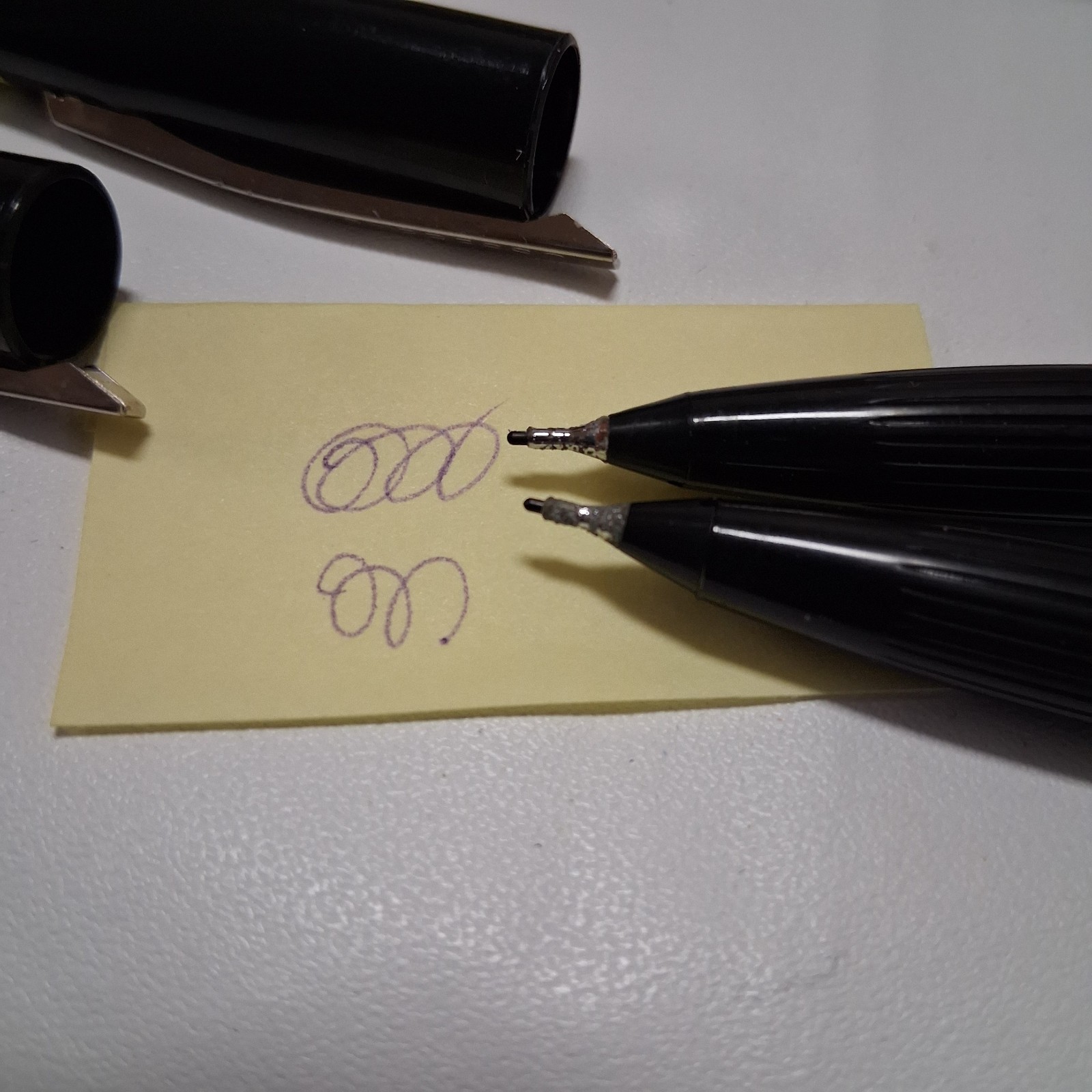 Lot 43 Sanford Expresso Extra Fine Polymer Point Pens Black 0.3 mm (Most Work)