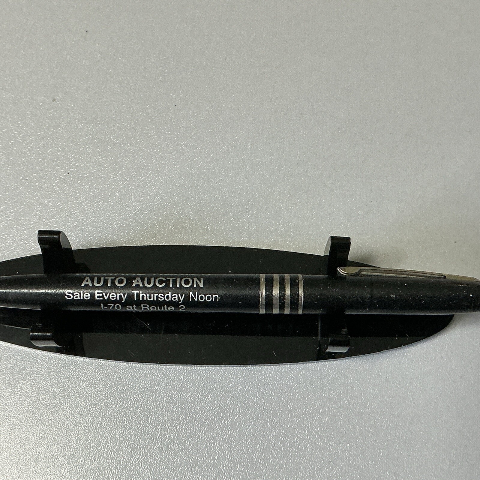 VTG Kwik Klik Ballpoint Pen Richard Head’s Auto Auction Columbia MO B111