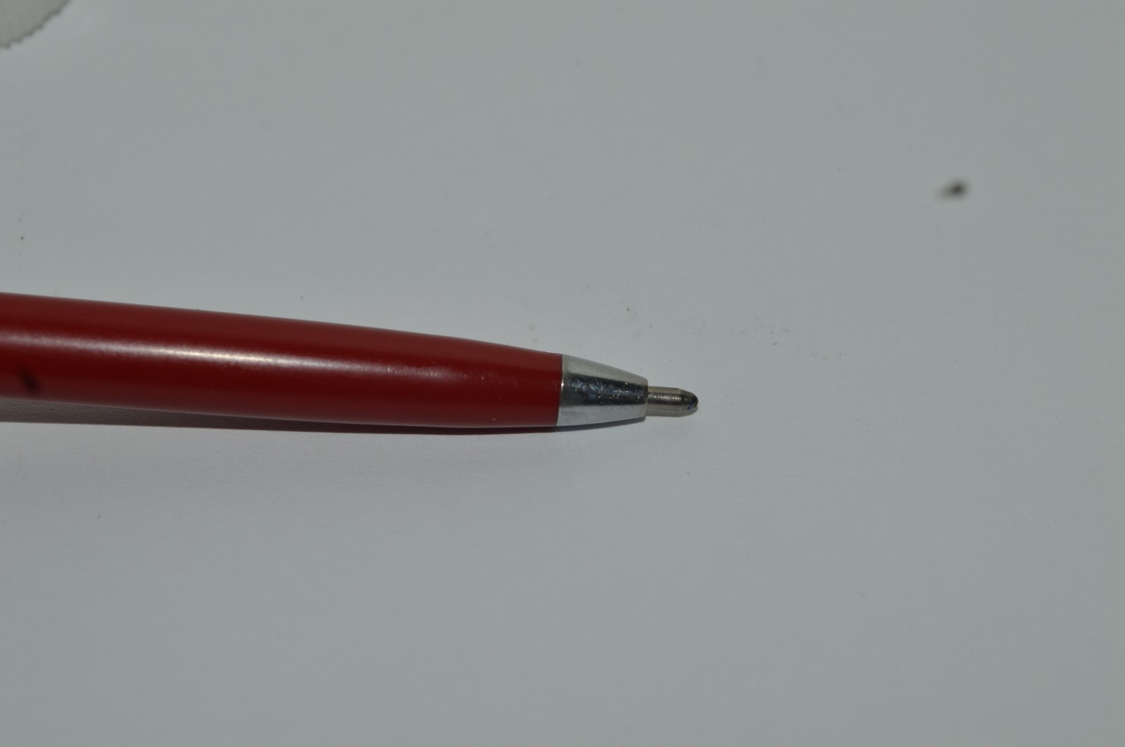 Paper Mate PROFILE #1 SLIM Grip Ballpoint Pen Red Barrel Made In USA 1980s