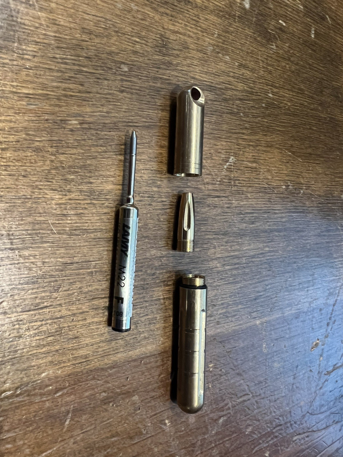 Pen-Go Titanium Pen by Maratac (styled as mini version Embassy Pen)