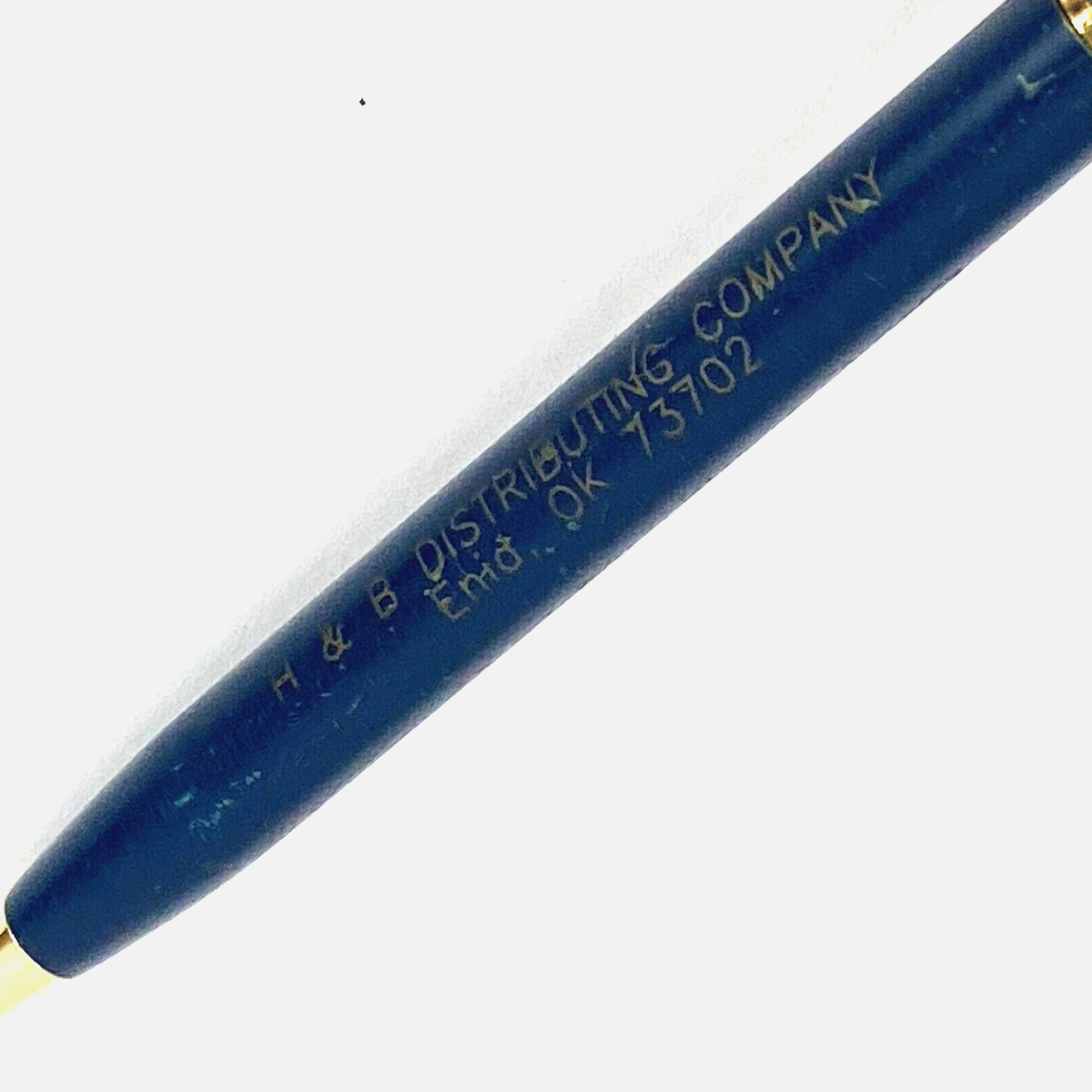Adler 20 Year Service Ballpoint Pen H & B Distributing Enid OK Award Vintage