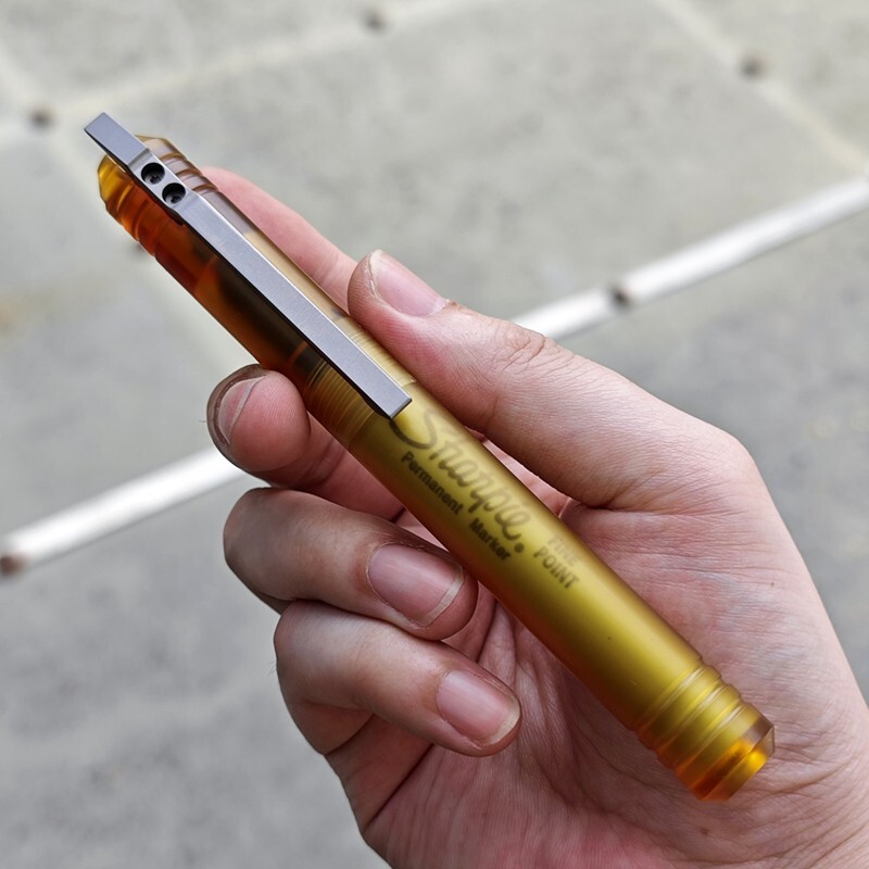 Ultem PEI Titanium Alloy Pocket Pen Collection Multi-functional Portable EDC Pen