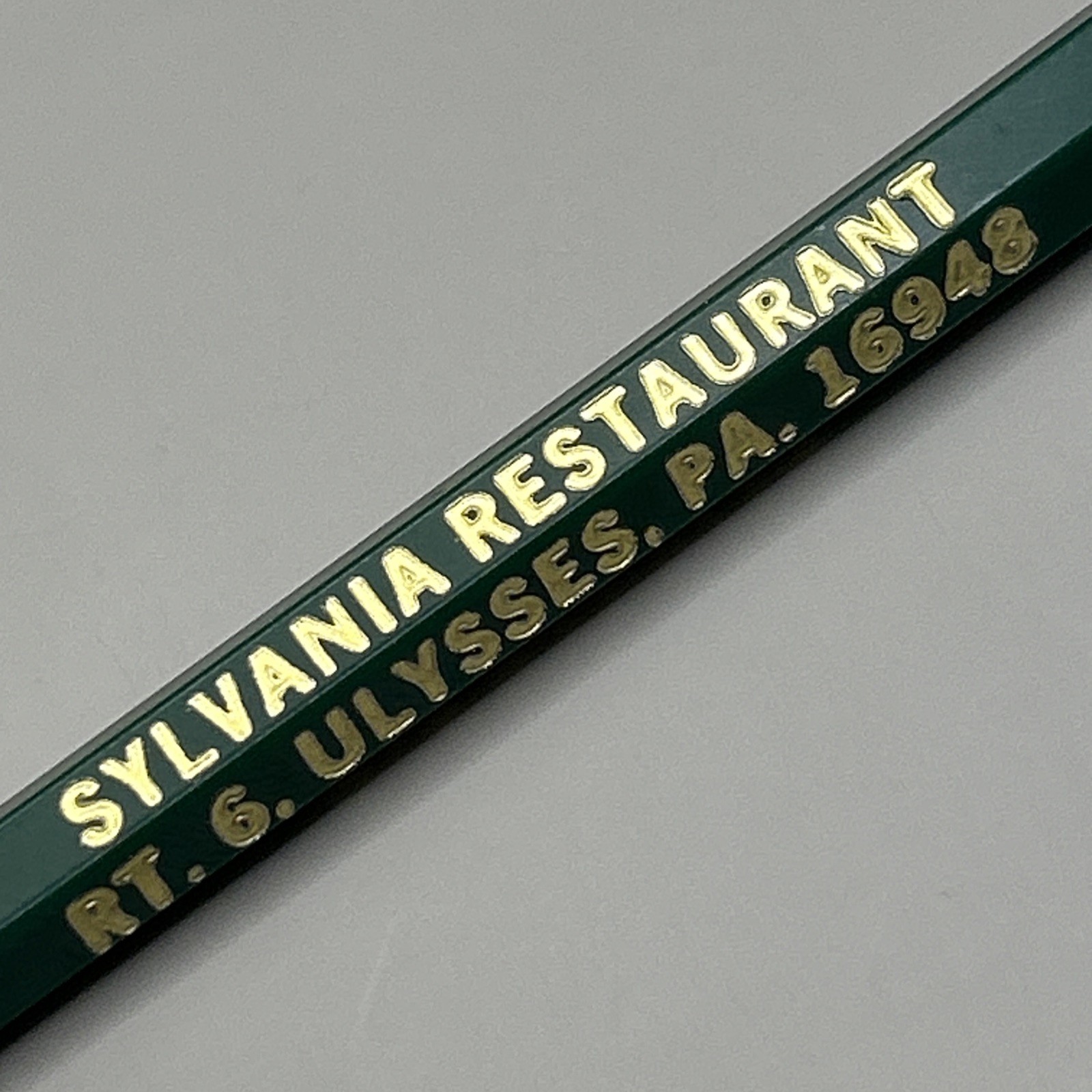 VTG Ballpoint Stick Pen SYLVANIA RESTAURANT Ulysses PA