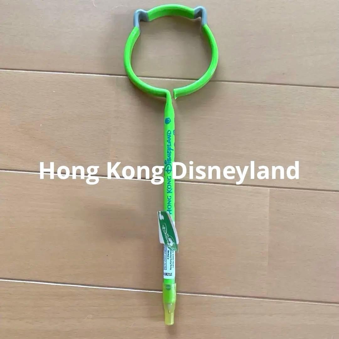 Heisei Retro Hong Kong Disneyland Ballpoint Pen #f61ba2