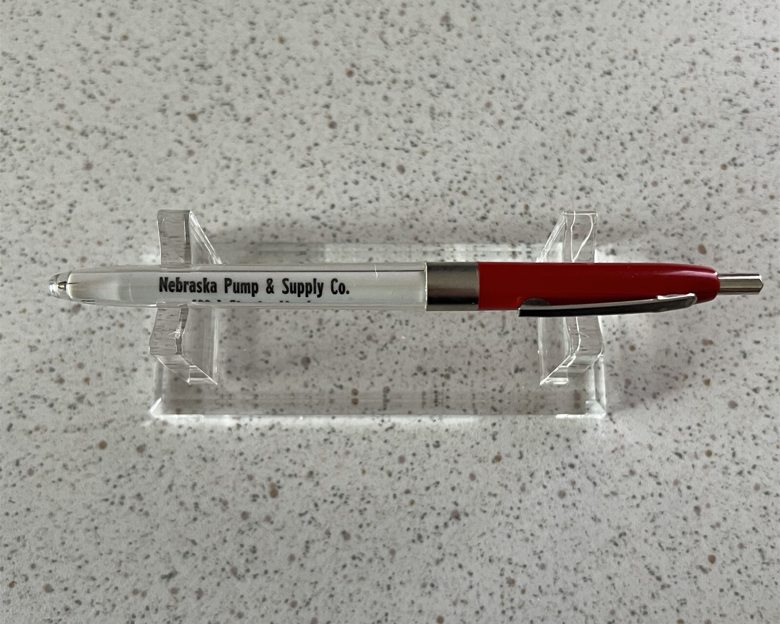 Lincoln Nebraska Pump & Supply Co Vintage Ballpoint Pen #19681