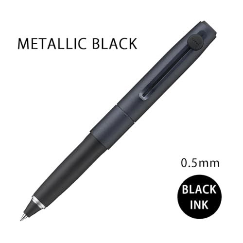 Mitsubishi uni-ball ZENTO Signature Model Ballpoint Pen Metallic Black 0.5mm
