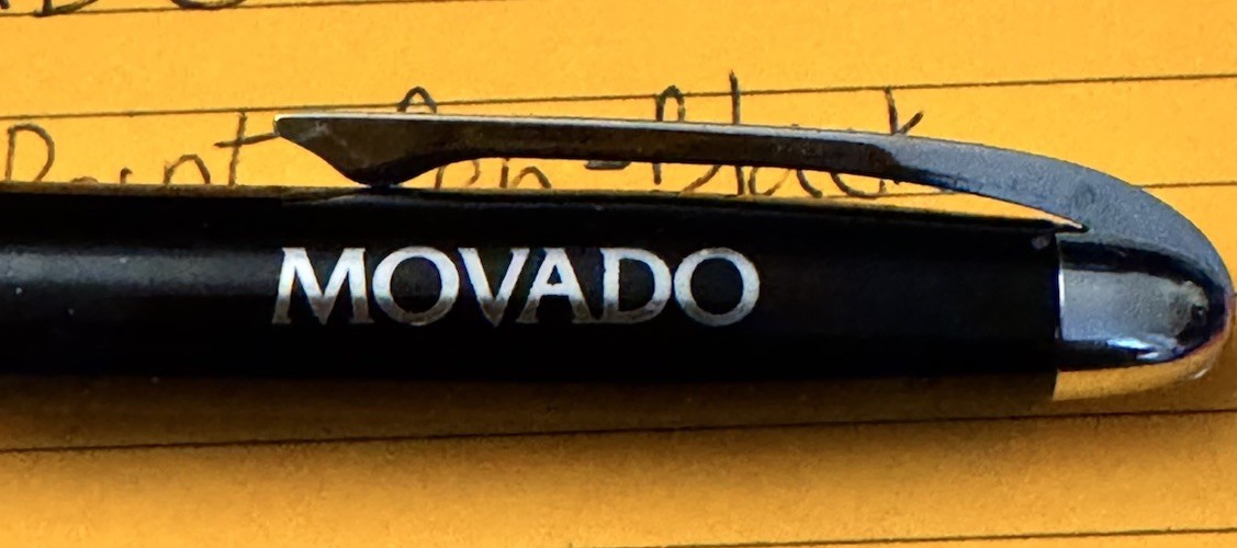 VTG MOVODO BLACK BODY PEN Smooth Writing Experience Nice Pen.