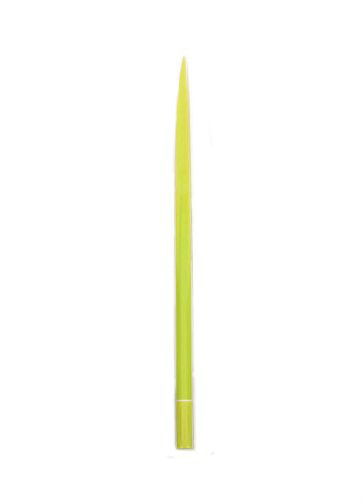 MollaSpace SET 2 Grass Leaf SINGLE Pen SPRING GREEN black ink ballpoint pen+cap