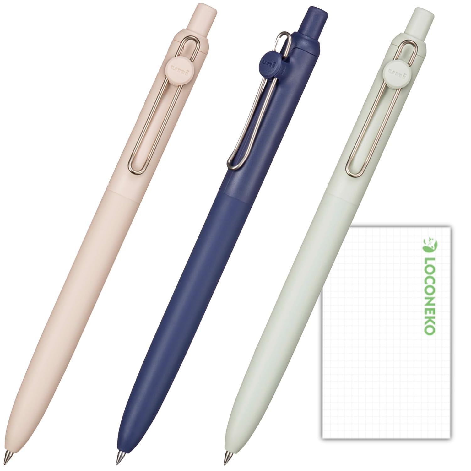 Mitsubishi Uni-ball ZENTO Stone Standard Black Water-Based Pen + Card (0.5 Mist/