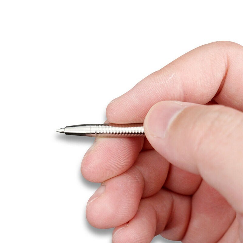 New EDC Mini Titanium Alloy keychain Ball Point Pen Signature Pen Outdoor Travel