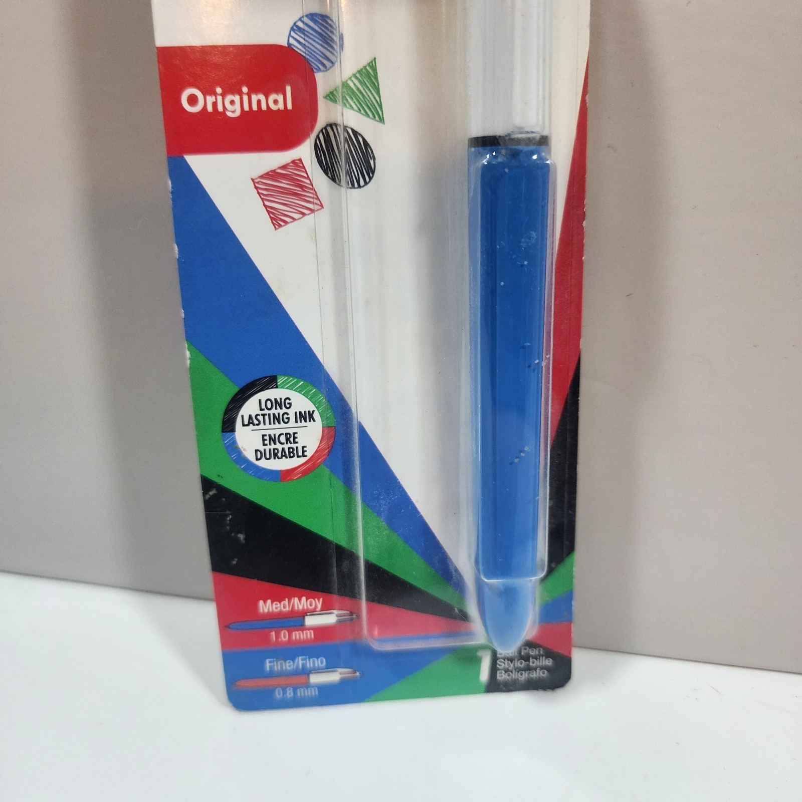 Vintage Made In France BIC 4 Color Ball Point Pen Multi Blue Red Green Black