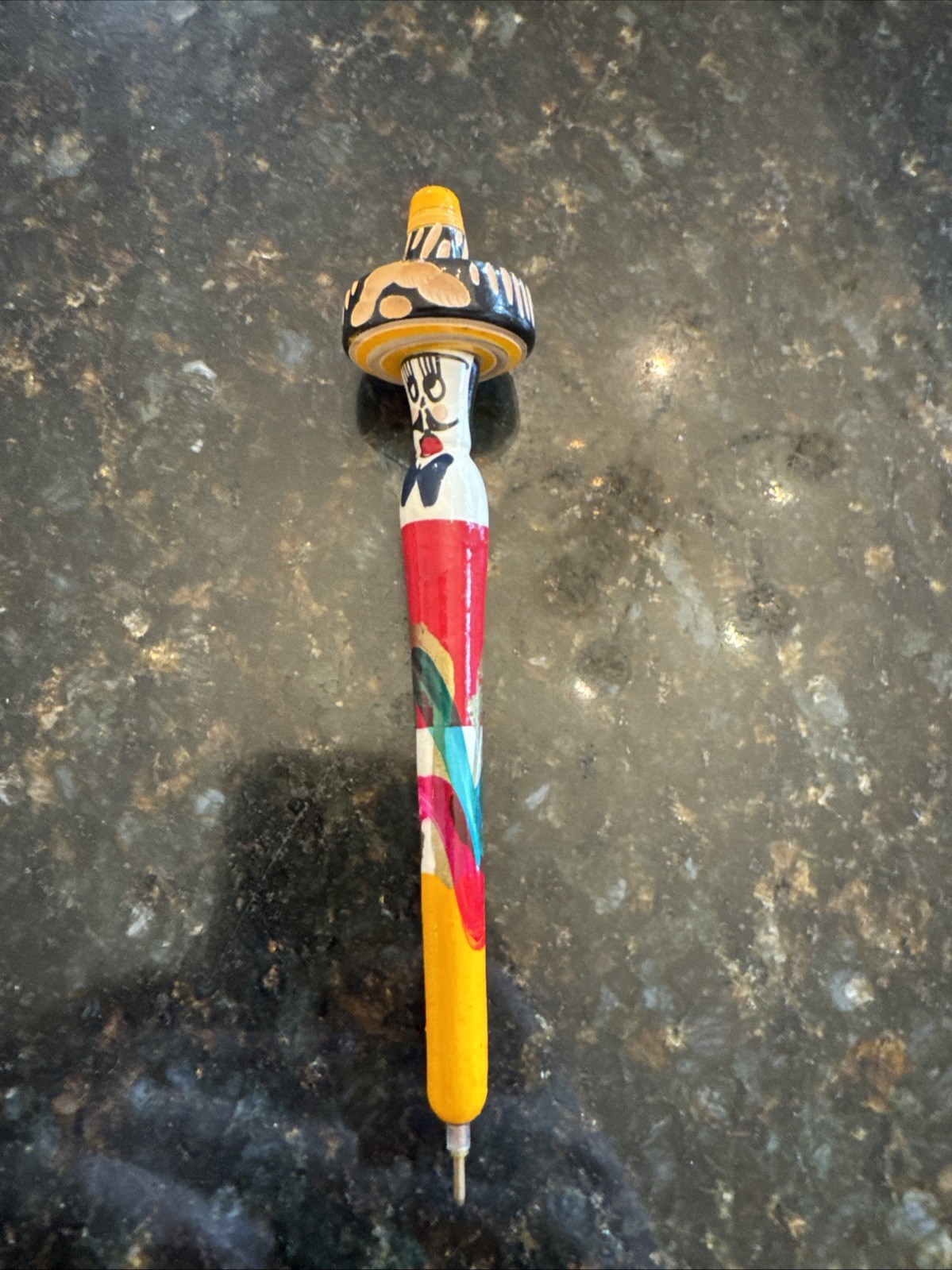 Vintage Mexico Souvenir Pen 5.5 Inches No Ink