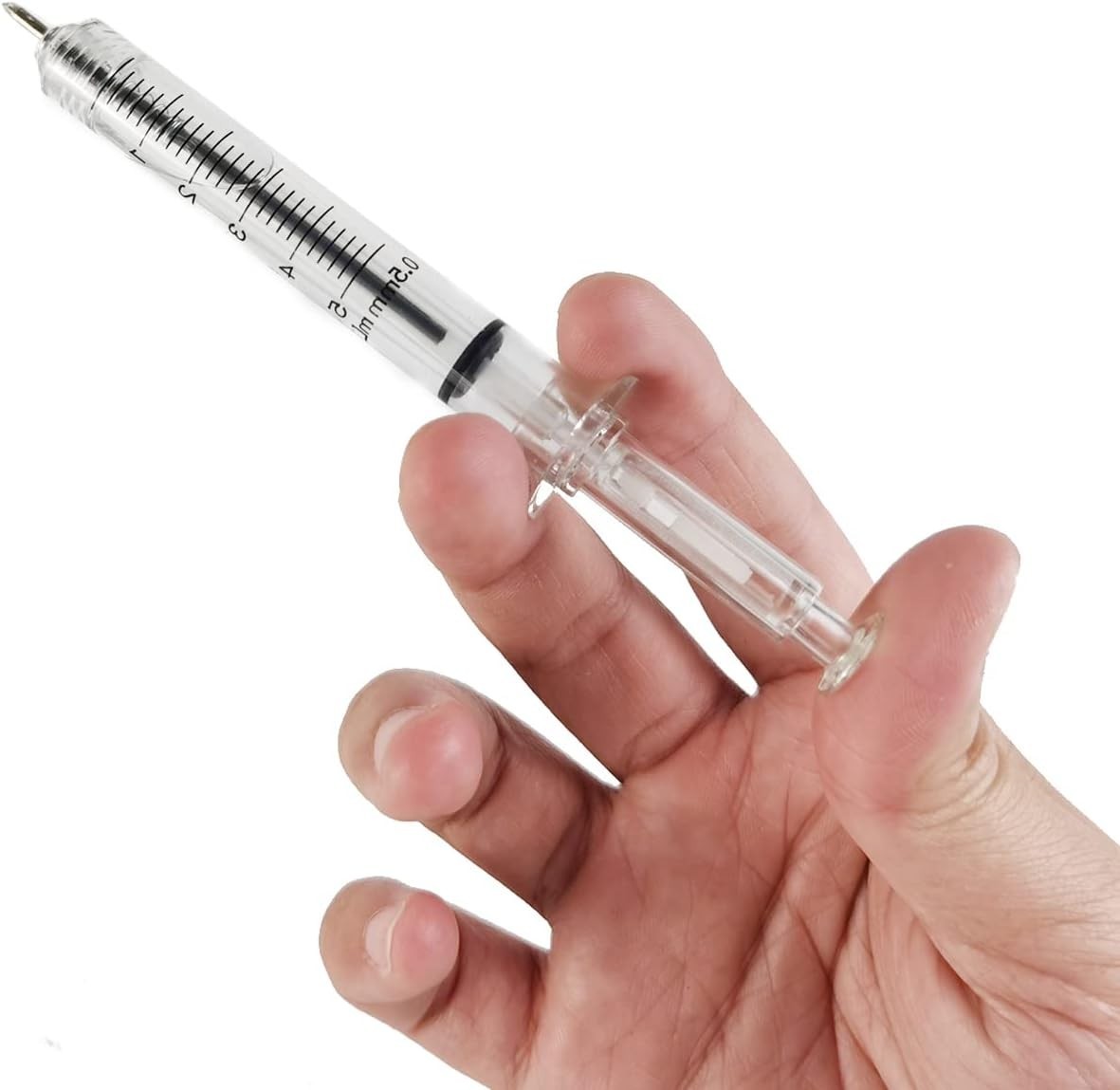 36PCS OR 24PCS Syringe Pens Retractable Fun Multi Color Novelty Pen for Nurses,