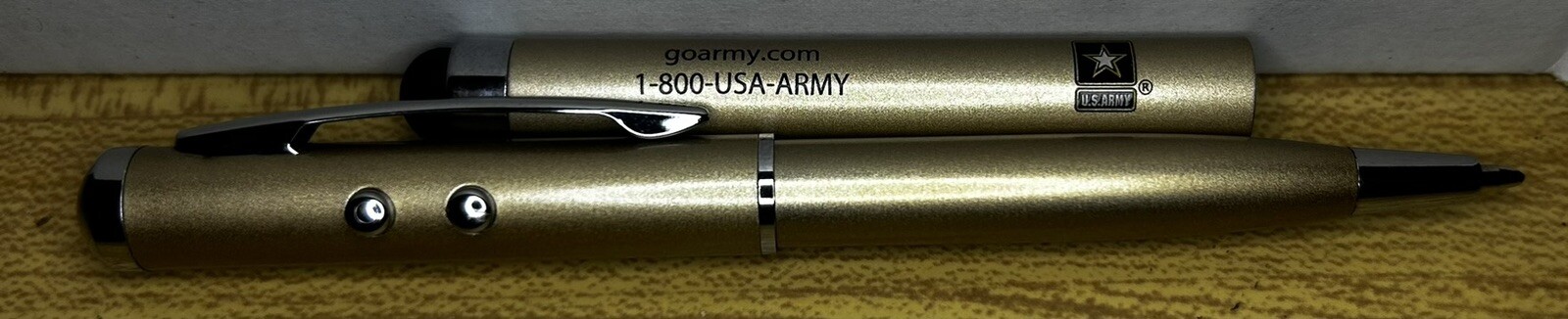 Brand New – United States Army Stylus Pen – With Lights – Box Of 50