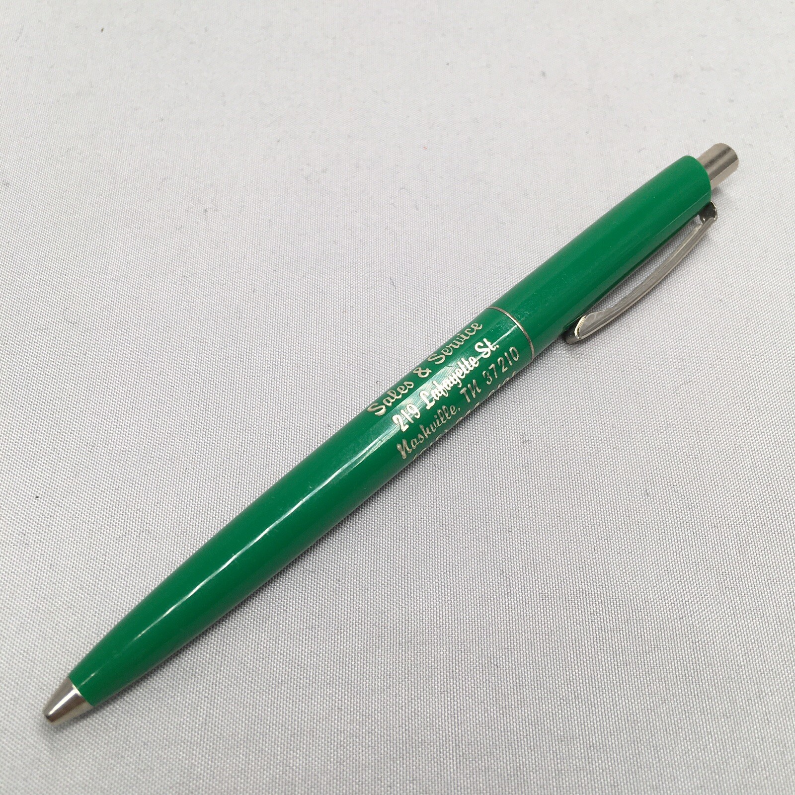Custom Truck Sales & Service 219 Lafayette St Nashville TN Advertising Pen Dried