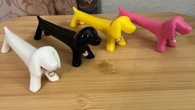 Dachshund Novelty Pen Black Ink Refillable