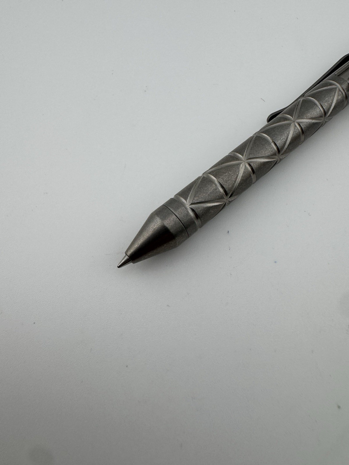 Original Brian Felholter Titanium EDC Addiction Limited Code Orange Gel Pen