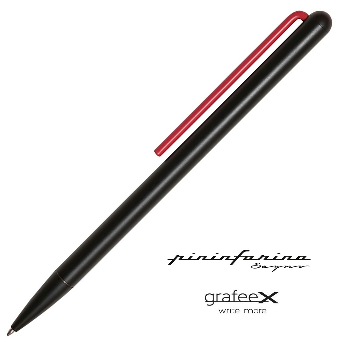 Pininfarina Segno grafeeX Ballpoint Pen Red Italy modern design NEW