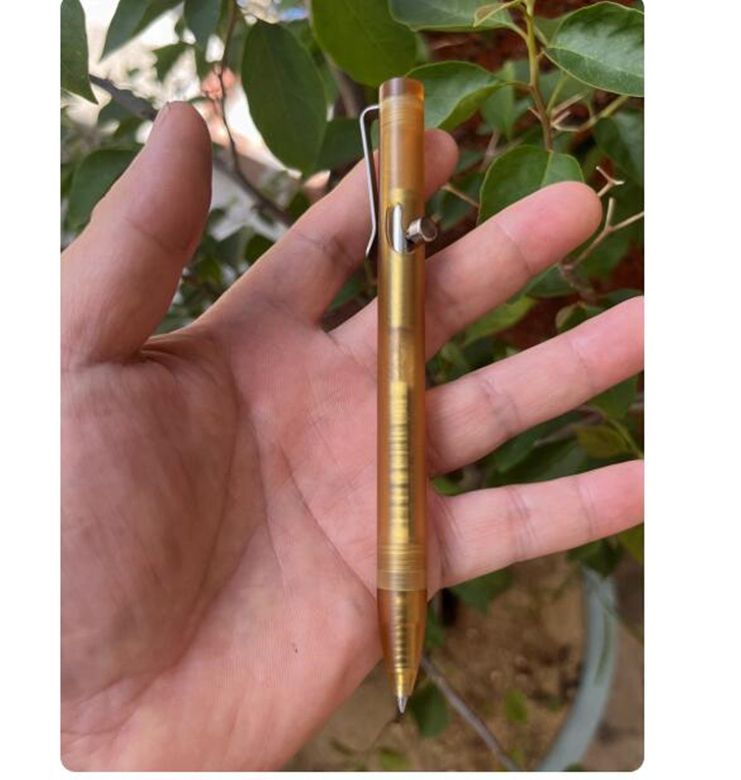 EDC Titanium Pocket Polyetherimide ULTEM PEI Rollerball Pen Ballpoint Gel Pen