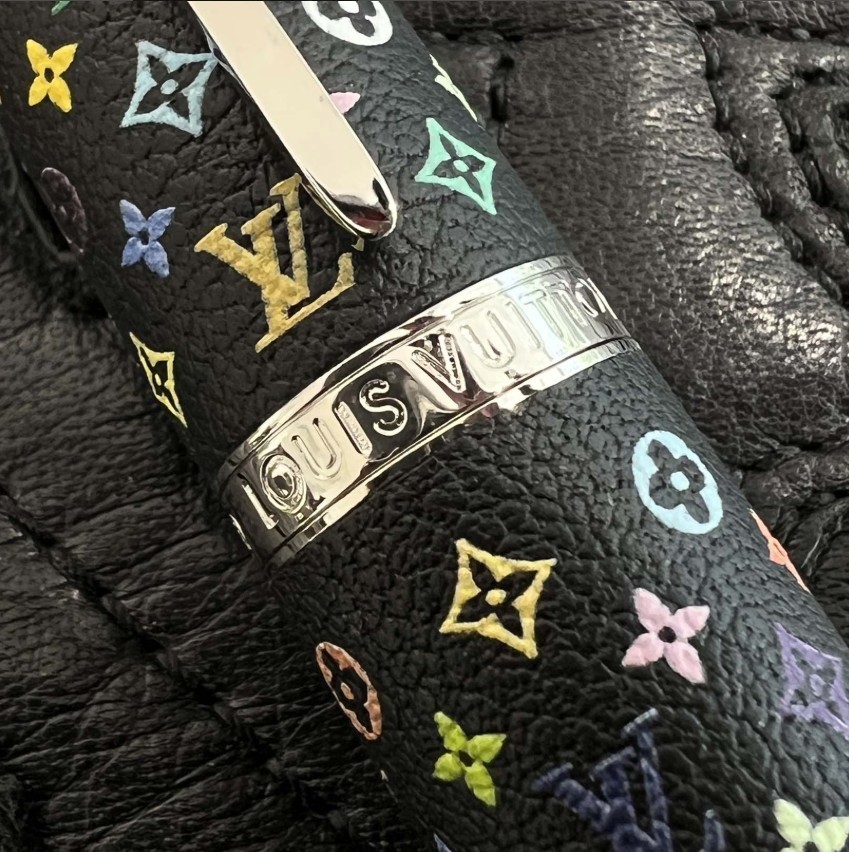 Louis Vuitton Takashi Murakami Monogram Multicolor Rollerball Pen GI1314 Unused